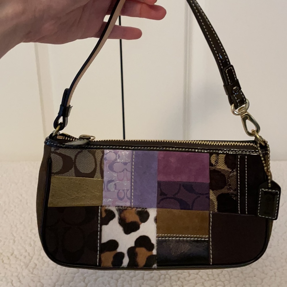 SOLD - Coach Patchwork Demi Y2K - Picture 2 of 3